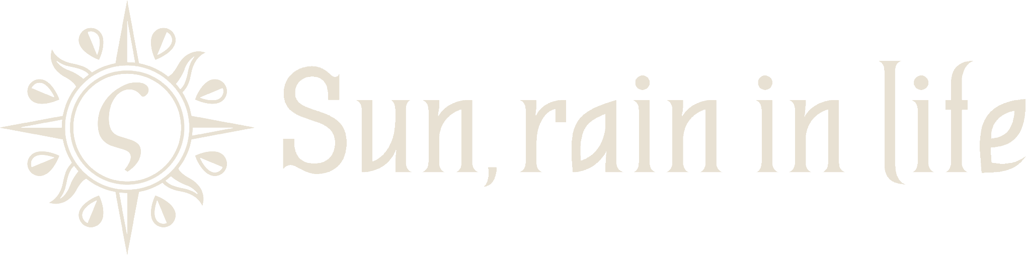 Sun, rain in life